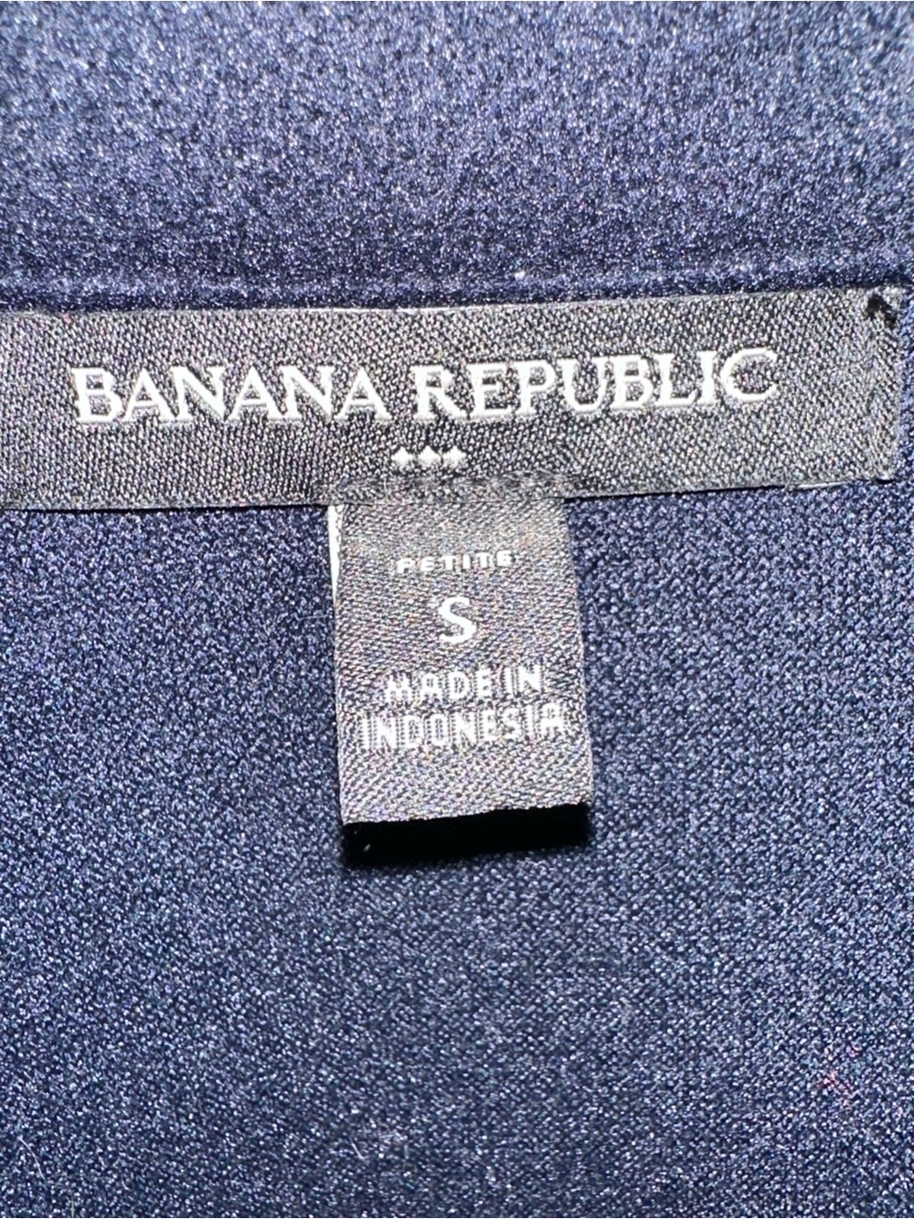 Banana Republic Dark Navy Zip-Front  Bomber Jacket - Picture 8 of 8